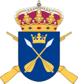 Coat of arms of the Dalarna Regiment (I 13/Fo 53) 1977–1994 and the Dalarna Brigade (NB 13) 1994–2000.