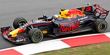 Ricciardo di sesi latihan bebas untuk Grand Prix Malaysia 2017.