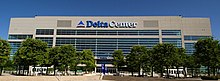 The main indoor arena in Salt Lake City was known as the Delta Center from 1991 to 2006. In 2023, Delta Air Lines re-bought the naming rights. Delta-center.jpg