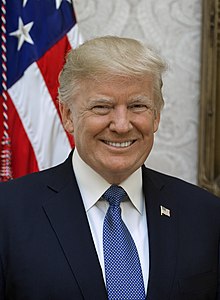 Ritratto ufficiale di Donald Trump