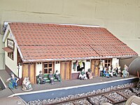 Miniatura da Estação do Calado na Catedral de São Sebastião