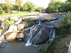 Falls Park on the Reedy in 2017