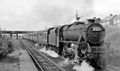 Farington Station remains, view northward 1959,