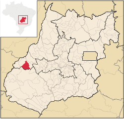 Location in Goiás state