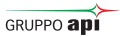 Logo del gruppo API in uso dal 2018 insieme al marchio IP