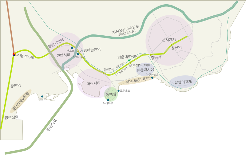 파일:Haeundae map.svg