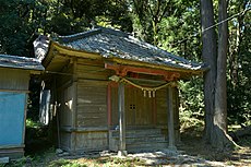 村上佐志能神社（石岡市）の拝殿