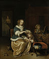 „Šeimyna namų interjere“ (1669, Amsterdamo valstybinis muziejus)