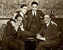 Isadore Berstein, Sam Van Ronkle, Louis Loeb, Irving Thalberg - May 1920 MPN.jpg