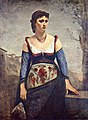 Agostina, die Italienerin, Jean-Baptiste-Camille Corot, 1866