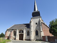 Façade principale de l'église
