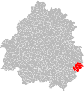 Localisation de Communauté de communes du Carluxais Terre de Fénelon