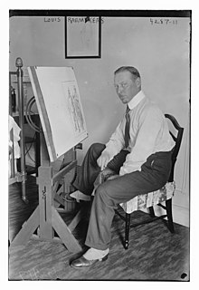 Louis Raemaekers in his studio on July 28, 1917.jpg
