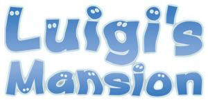 Logotype of Luigi's Mansion.