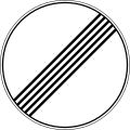 End of previous prohibitions