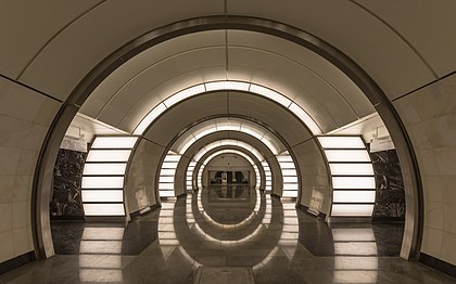 Estação Fonvizinskaya do metrô de Moscou, Rússia. (definição 5 146 × 3 216)