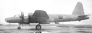 Čtvrtý prototyp letounu Nakadžima G8N1