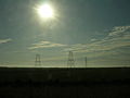 PG&E 500 kV Table Mountain-Vaca Dixon line spanning over the WAPA line (Olinda-Tracy segment).