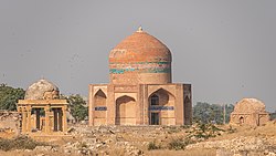 קברו של הסולטאן אבראהים בן מירזא מוחמד עיסא תרח'אן