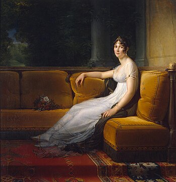 Madame Bonaparte dans son salon de Malmaison (1801), musée de l'Ermitage, Saint-Pétersbourg.