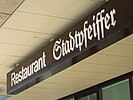 Am Restaurant Stadtpfeiffer