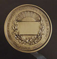 Reverse of the Lister Medal with the inscription