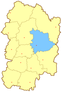 Спасский уезд на карте