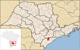 Juquiá – Mappa