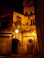 Sarlat french medieval city by night