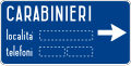 Esempio di preavviso per Carabinieri