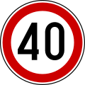 II-30 Speed limit