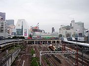 バスタ新宿着工前の新宿駅南口（2005年5月撮影）