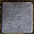 Stolperstein Büderich Brauerstraße 26 Johanna Herz. geb. Rübsteck