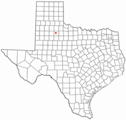 Расположение Диккенс, Техас
