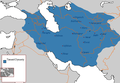 Image 19Map of Timurid dynasty (1370–1506) (from History of Uzbekistan)