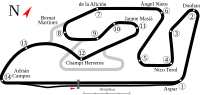 Layout of the Circuit Ricardo Tormo