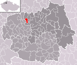 Localização de Velké Žernoseky