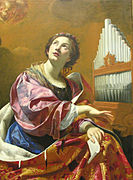 Simon Vouet, Święta Cecylia, ok. 1626