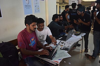Wikimedia Exhibition at Cochin University of Science and Technology