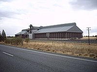 Photo d'un silo à grains.