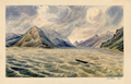 19. Wind Mountain, James W. Alden akvarellje (1860 körül) (javítás)/(csere)