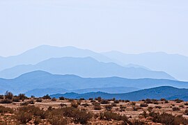 The Midian Mountains of Tabuk Province, in northwestern Saudi Arabia, near the border with Jordan