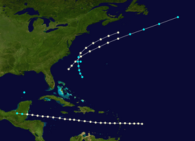 imagem ilustrativa de artigo Temporada de furacões no Atlântico de 1864