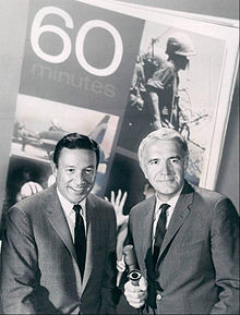 60 Minutes, a television program that frequently reports human-interest stories 60 minutes 1968.JPG