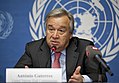António Guterres in seiner Tätigkeit als UN-Flüchtlingskommissar (2012)