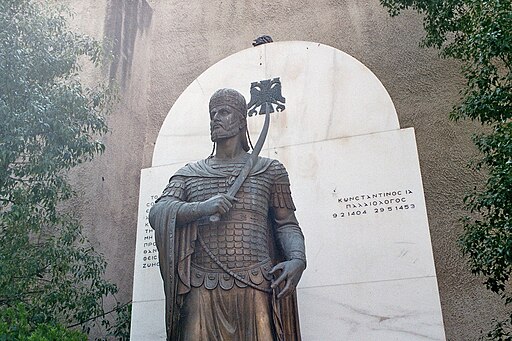 Athen - Denkmal Konstantin XI.