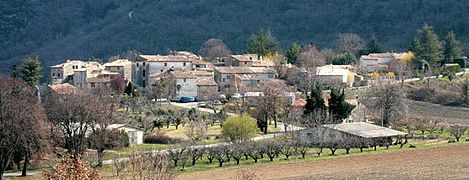 Le village d'Auribeau