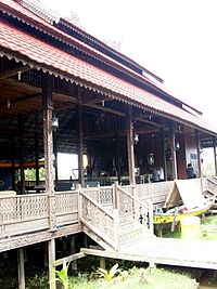 Baloy, rumah adat khas Suku Tidung