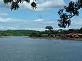 Bancs del Lawa a Maripasoula, riu que separa la Guaiana del Surinam.