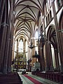 Interieur nieuwe kerk